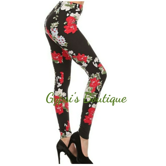 Summer Floral Legging - Picture 1 of 3